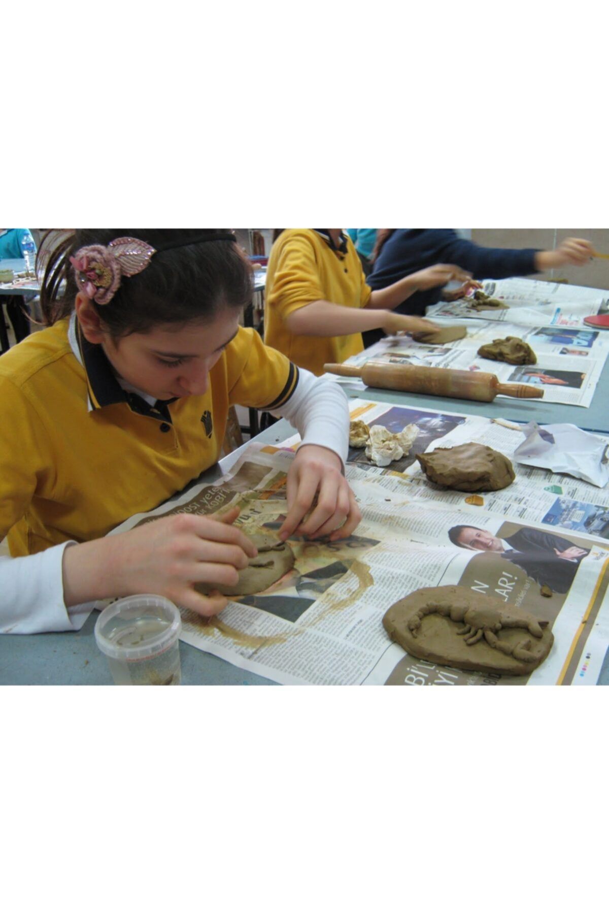 Hobialem-Ceramic, Clay Dough, 1000 gr, White Color, Modeling Mud, Clay 4