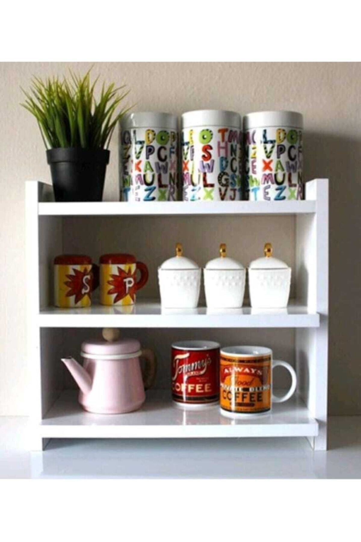 Kosk Mobilya Tezgah Ustu Cok Amacli Raf Ksk00024 Fiyati Yorumlari Trendyol