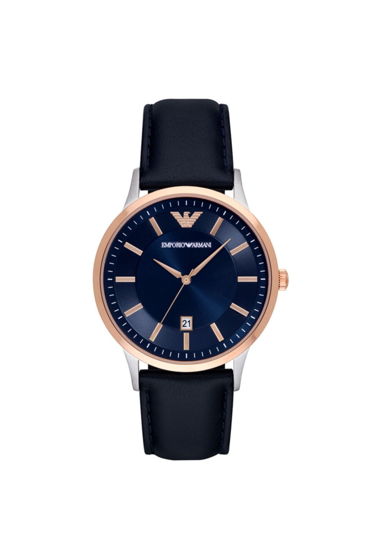 Navy armani watch hotsell