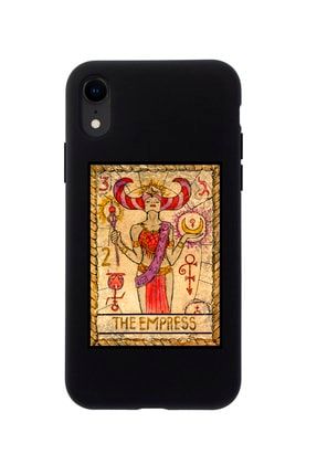 Iphone Xr Uyumlu The Empress Premium Siyah Lansman Silikonlu Kılıf MCIPHXRLTEMP