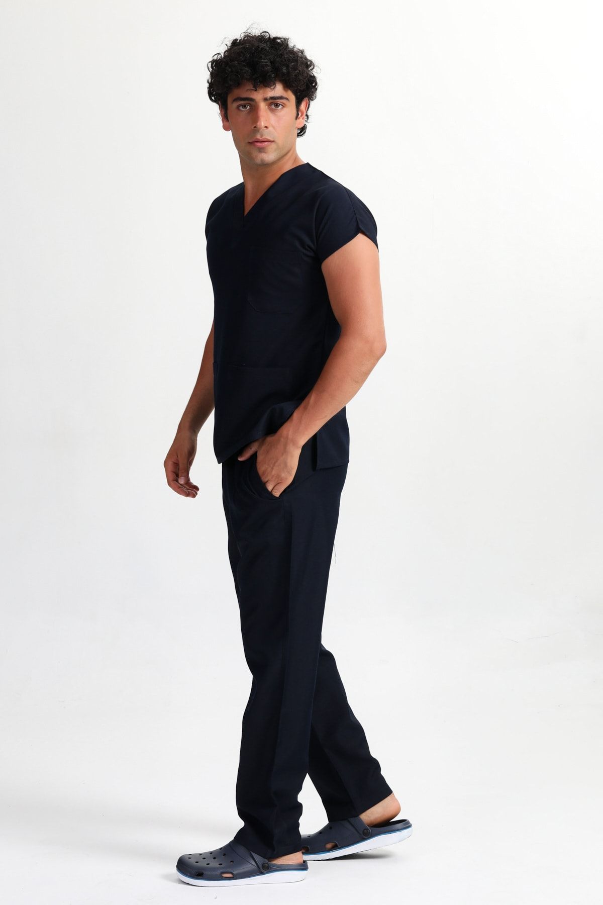 AZİM-Costum din Jersey D.greys Doctor Nurse pentru bărbați (batasakol) 2