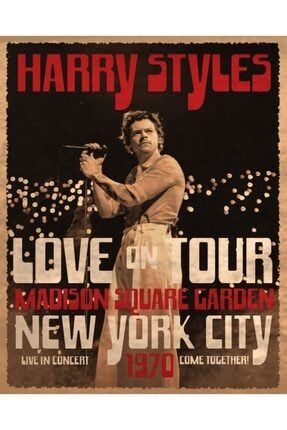 Harry Styles Retro Posteri - Harry Styles Afişleri 50x70 cm TRM21DBGUSP10014-50x70