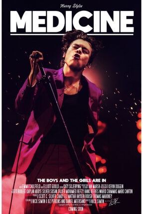 Harry Styles Medicine Posteri - Harry Styles Afişleri (35x50) TRM21DBGUSP10003-35x50