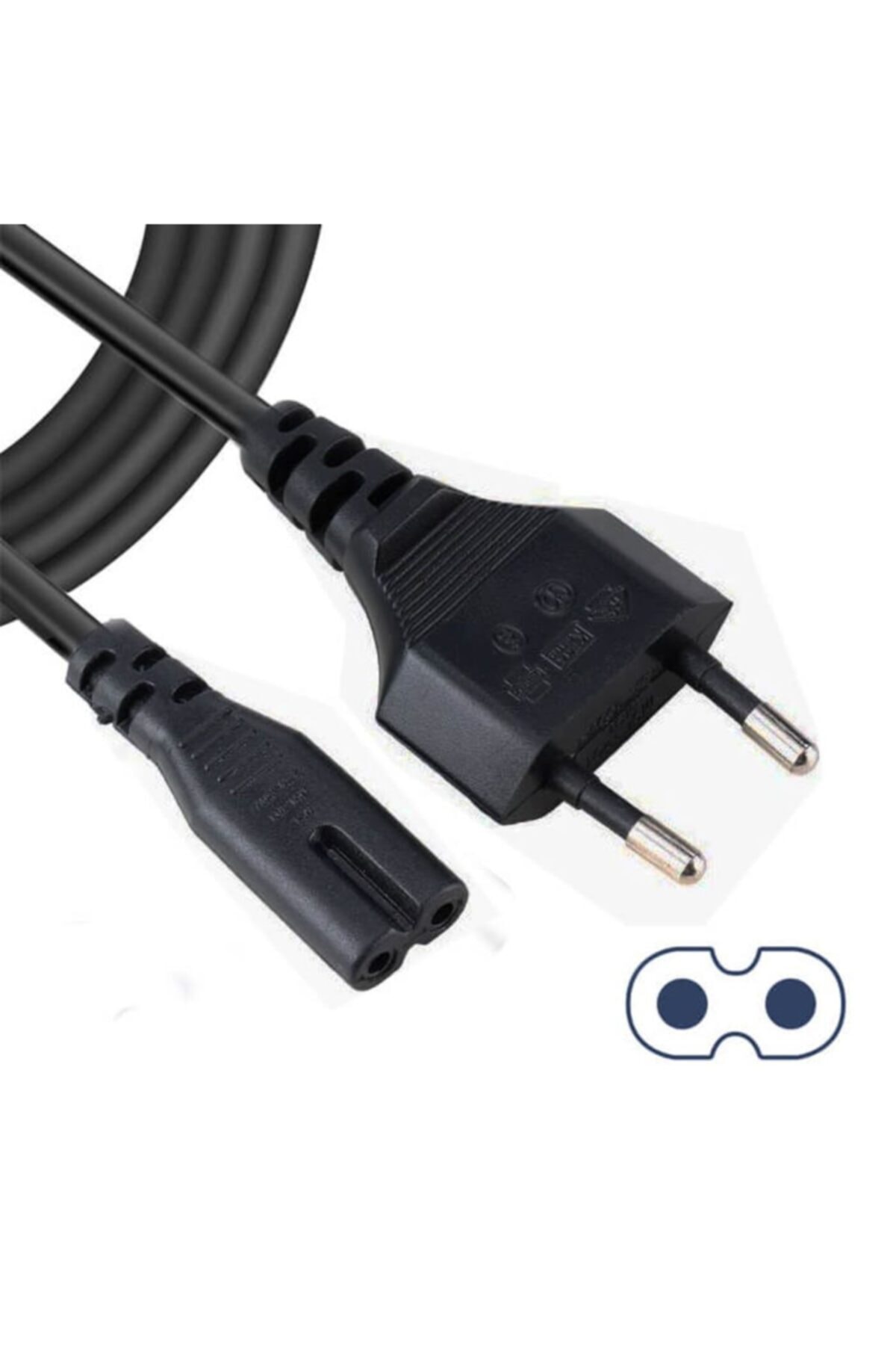 Engpars Işıldak Fişi Kablosu 1,5 Metre Priz Ceryan Radyo Teyp Kablosu Kordonu Elektrik Bağlantı