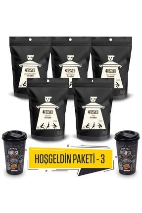 Aromalı Filtre Kahveleri 100 gr 5'li Hoşgeldin Paketi (2 ADET BARDAK HEDİYELİ) 101