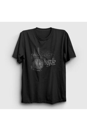 Unisex Siyah Lamb Of God T-shirt 93947tt