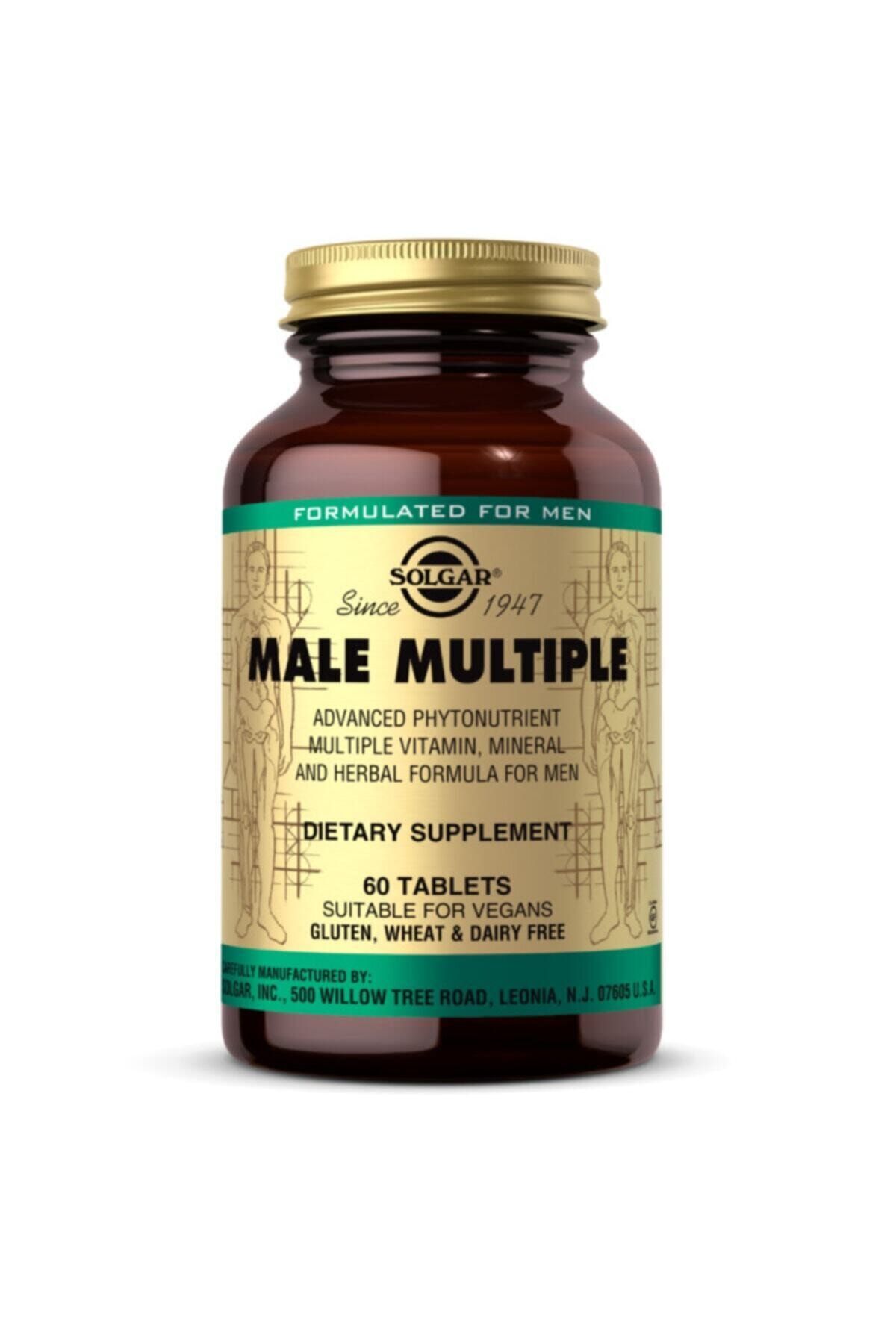 solgar male multiple 60 tablet fiyati