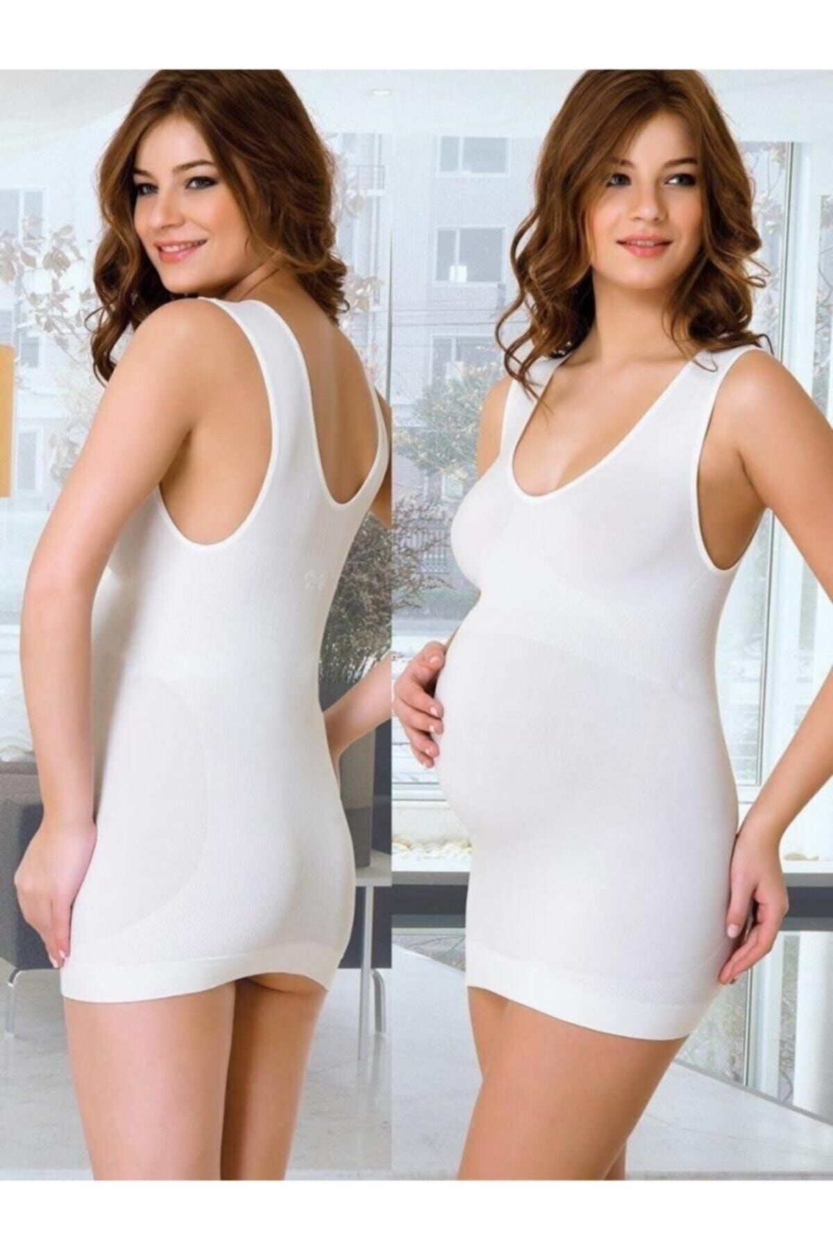 Emay Korse Emay Women's Seamless Pregnant Undershirt 5200 - Trendyol