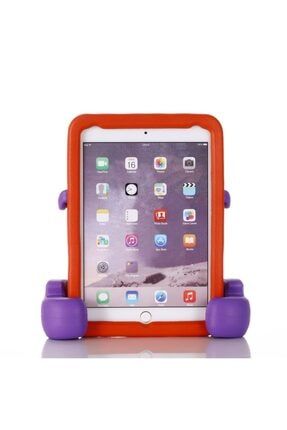 Ipad 8. Nesil 2020 10.2 Inç Tablet Kılıfı Standlı Eğlenceli Çocuk Kılıfı Silikon Boxer Kids Case Eva-Boxer-10.2-8.Nesil