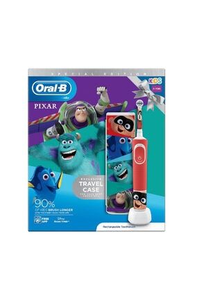 Şarjlı Diş Fırçası Ve Seyahat Kabı D100 Pixar 2584761