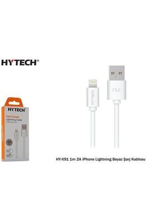 Hy-x91 1m 2a Iphone Lıghtnıng Beyaz Şarj Kablosu 340089873