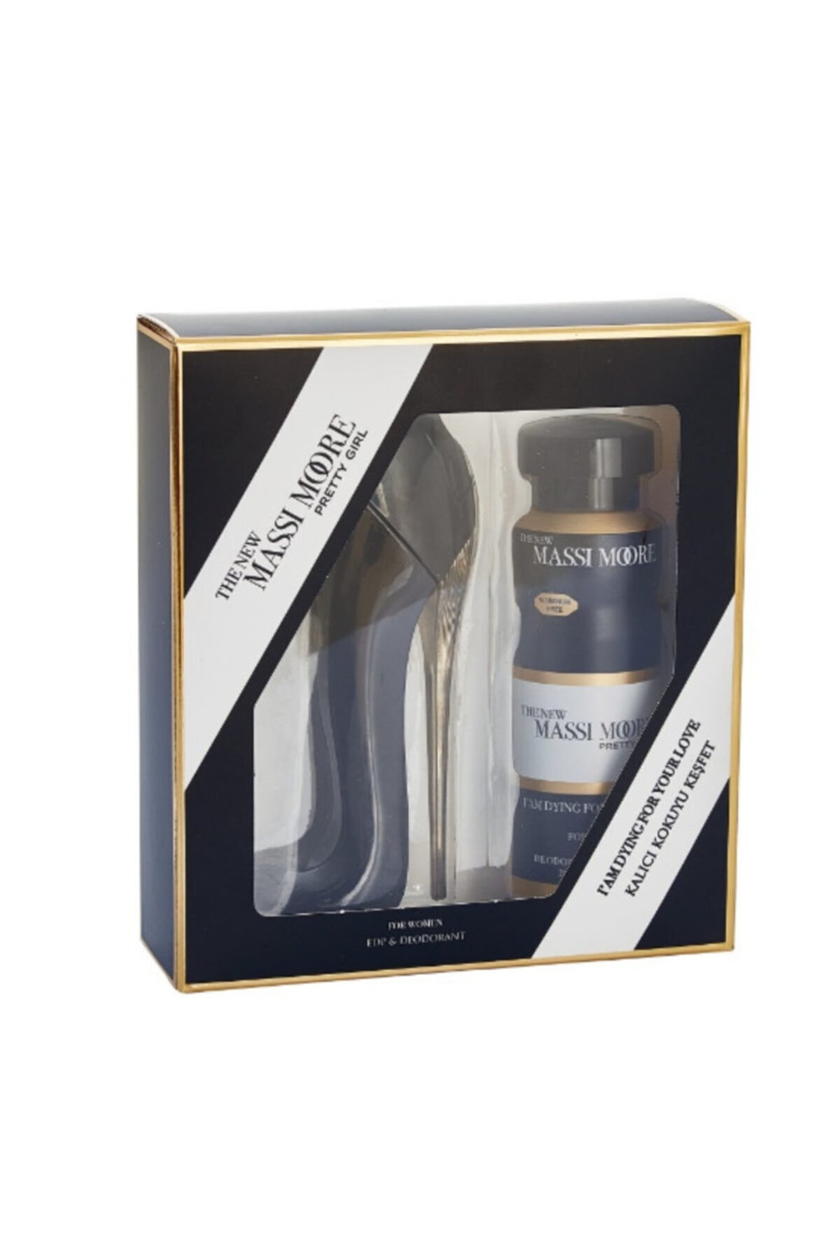 The New Massi Moore Massı Moore Pretty Girl Kadın Parfümü ve Deodorant Set — ONL-310