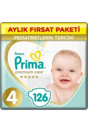 Premium Care Bebek Bezi 4 Beden 126 Adet EBK355037-00116