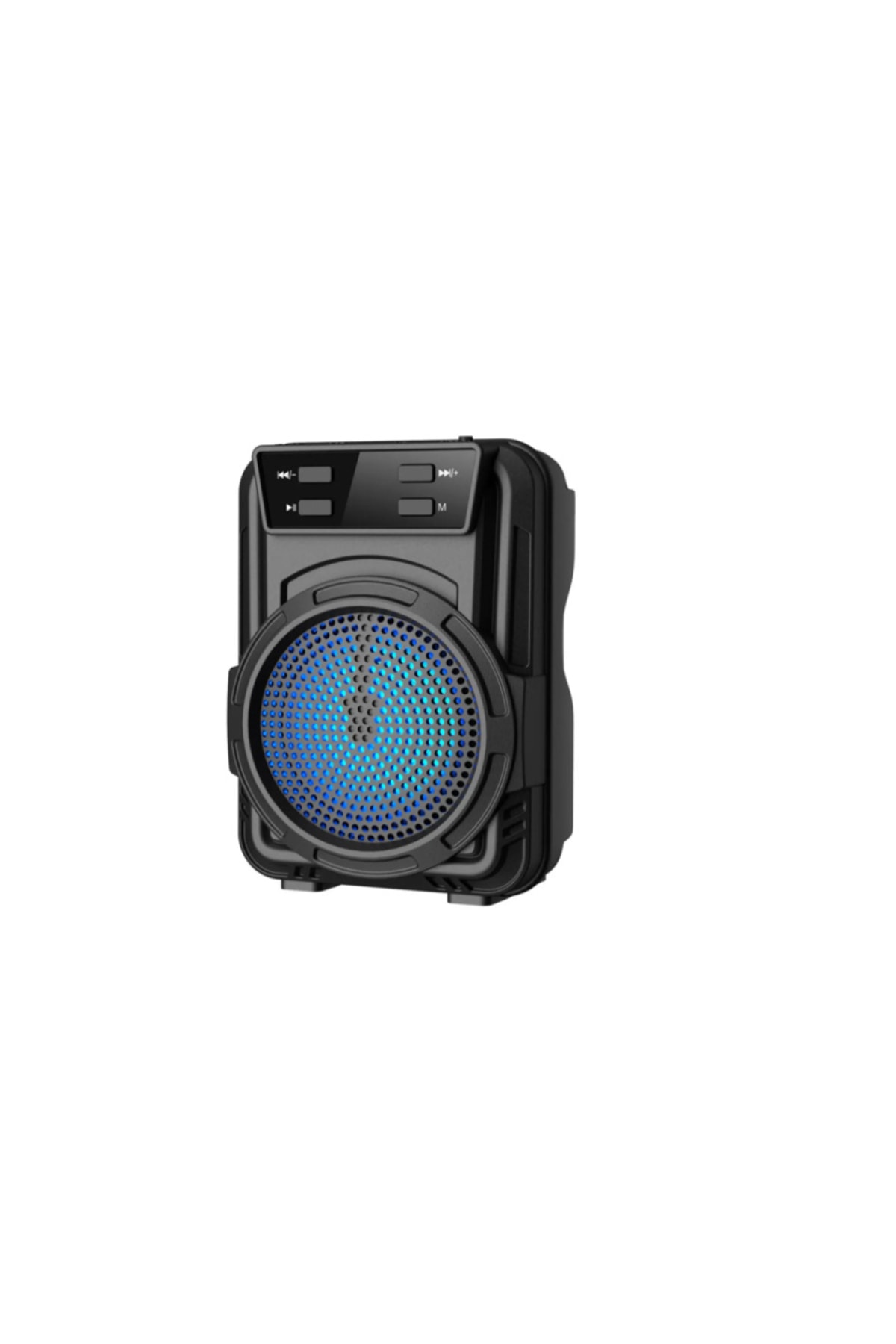 Extra Bass 3 Inch Bluetooth Hoparlör Fm Radyo Ses Bombası Hafıza Kart Usb Girişli Şarjlı Bataryalı 8
