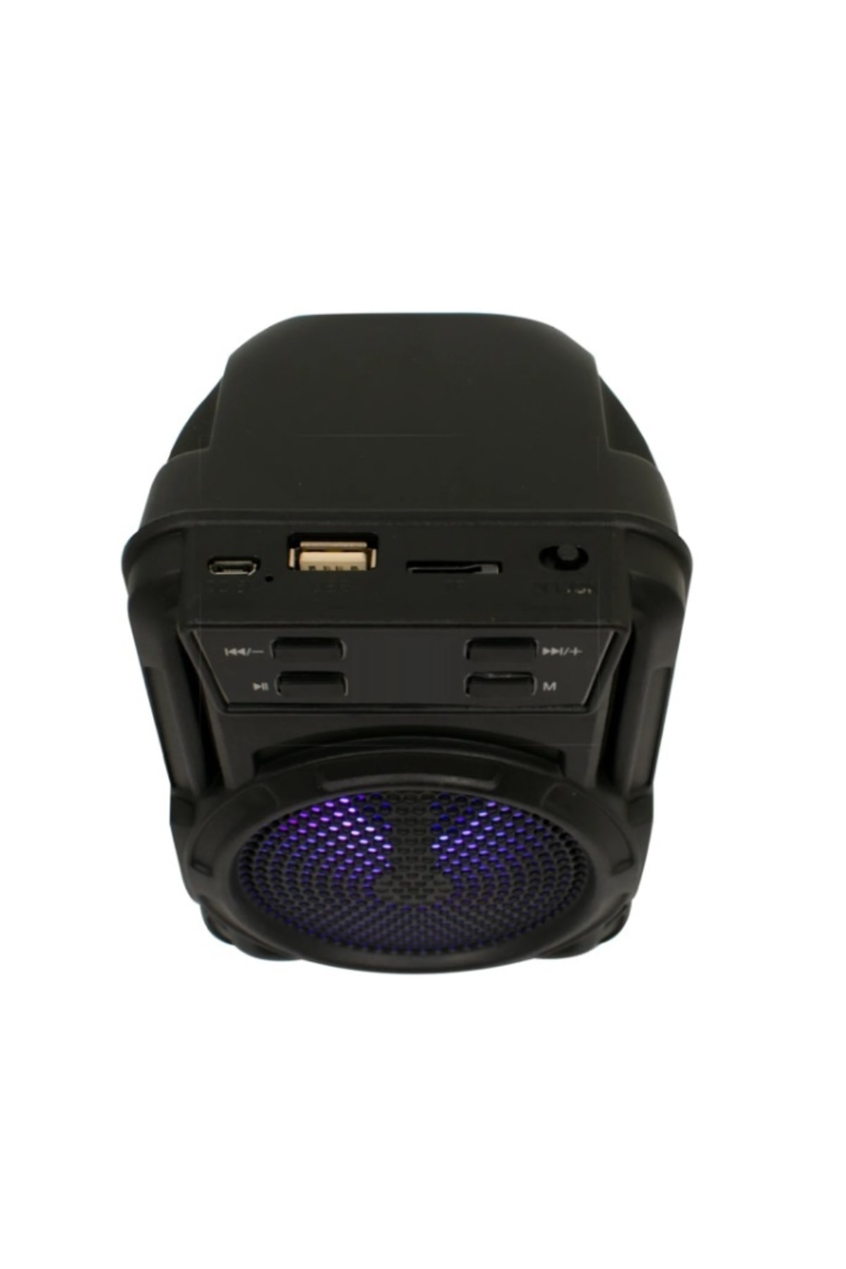 Extra Bass 3 Inch Bluetooth Hoparlör Fm Radyo Ses Bombası Hafıza Kart Usb Girişli Şarjlı Bataryalı 4