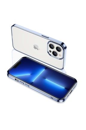 Iphone 13 Pro Kılıf,classic Hybrid Metalik Mavi 4894240150429