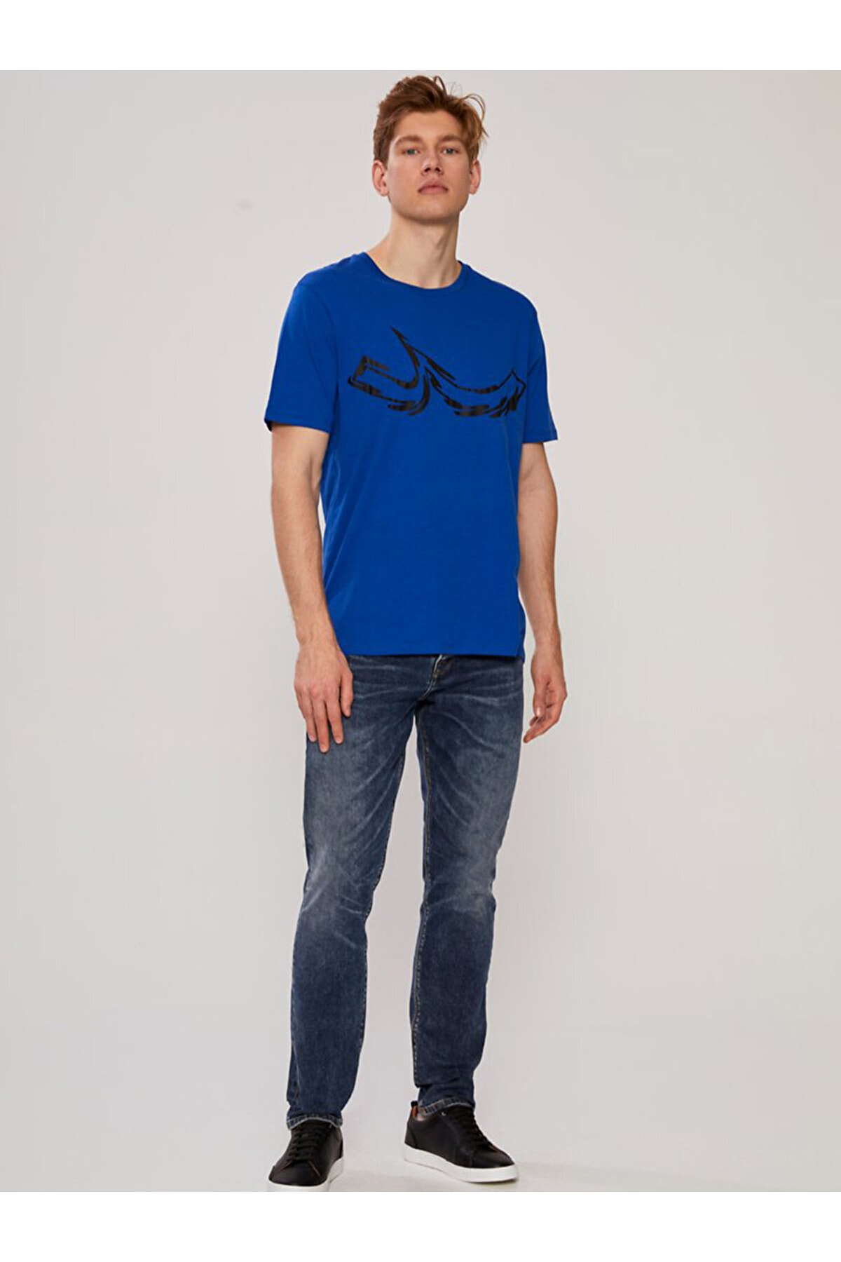 Ltb T-Shirt Blau Regular Fit Fast ausverkauft