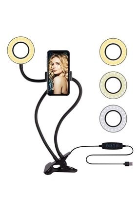Ht-118 Canlı Yayın Tik Tok Youtube Selfie Ring Light Telefon Standı HT-118