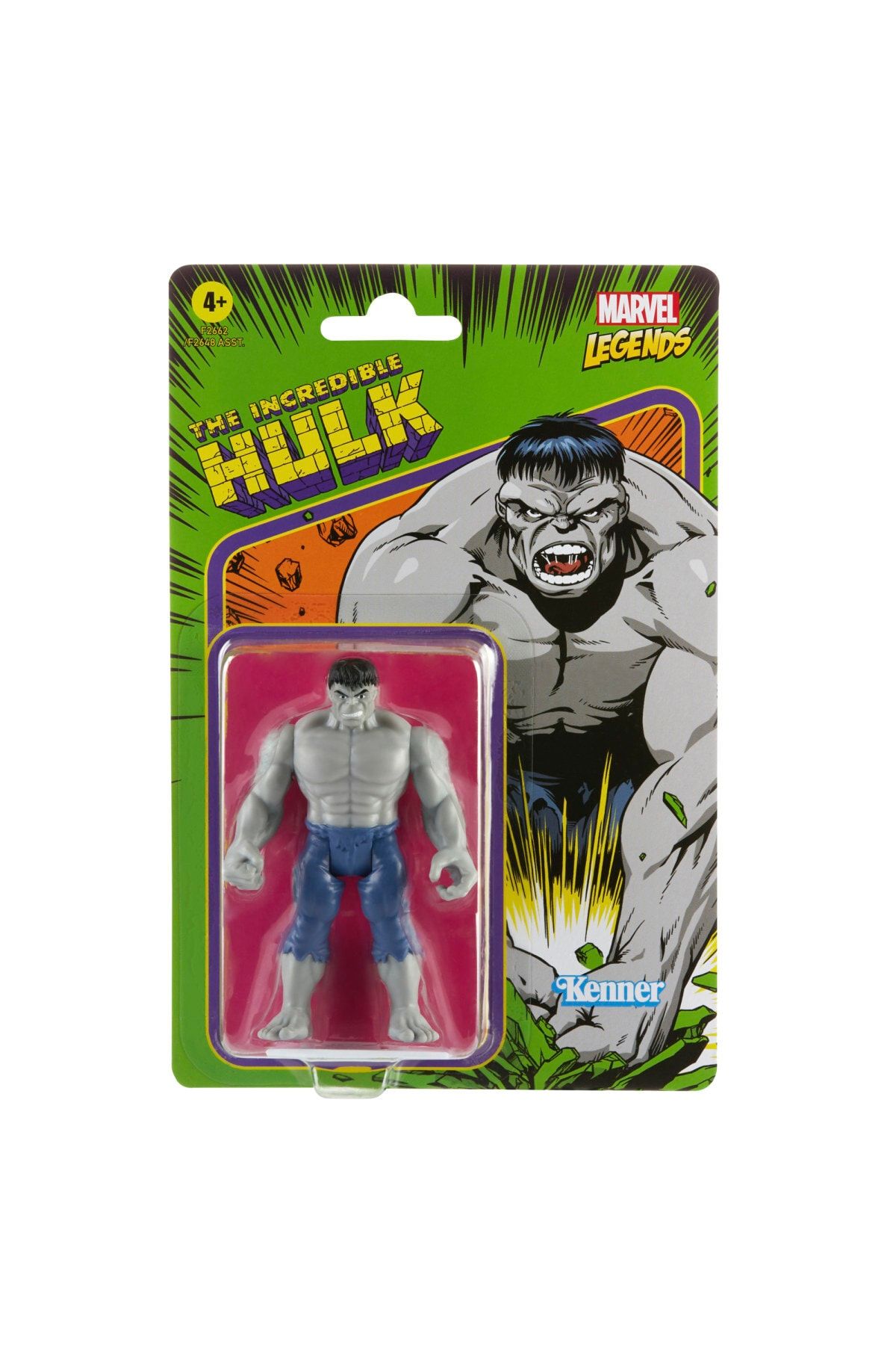MARVEL Legends Retro 375 Collection Grey Hulk Aksiyon Fig r