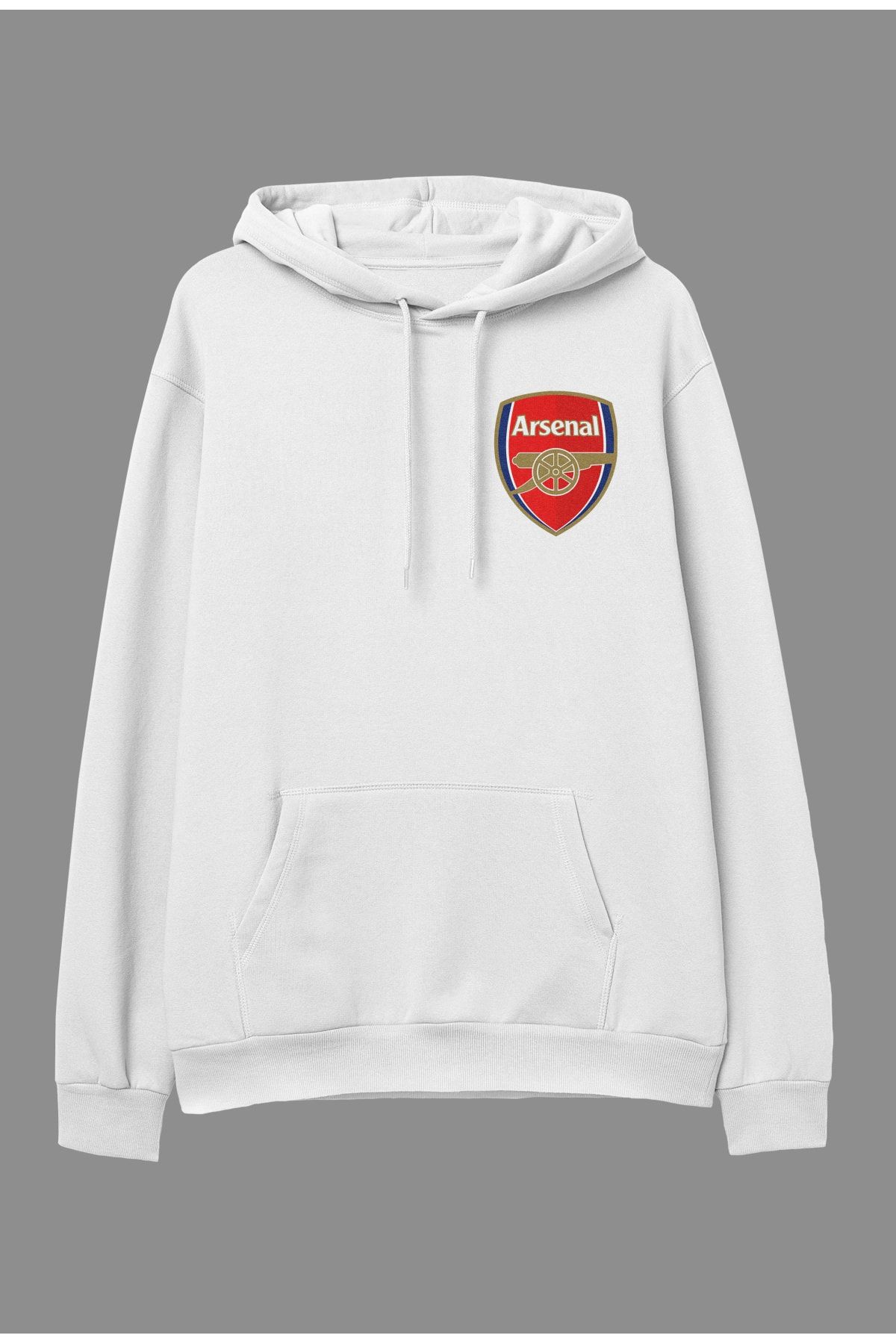 Arsenal red and white hoodie clearance