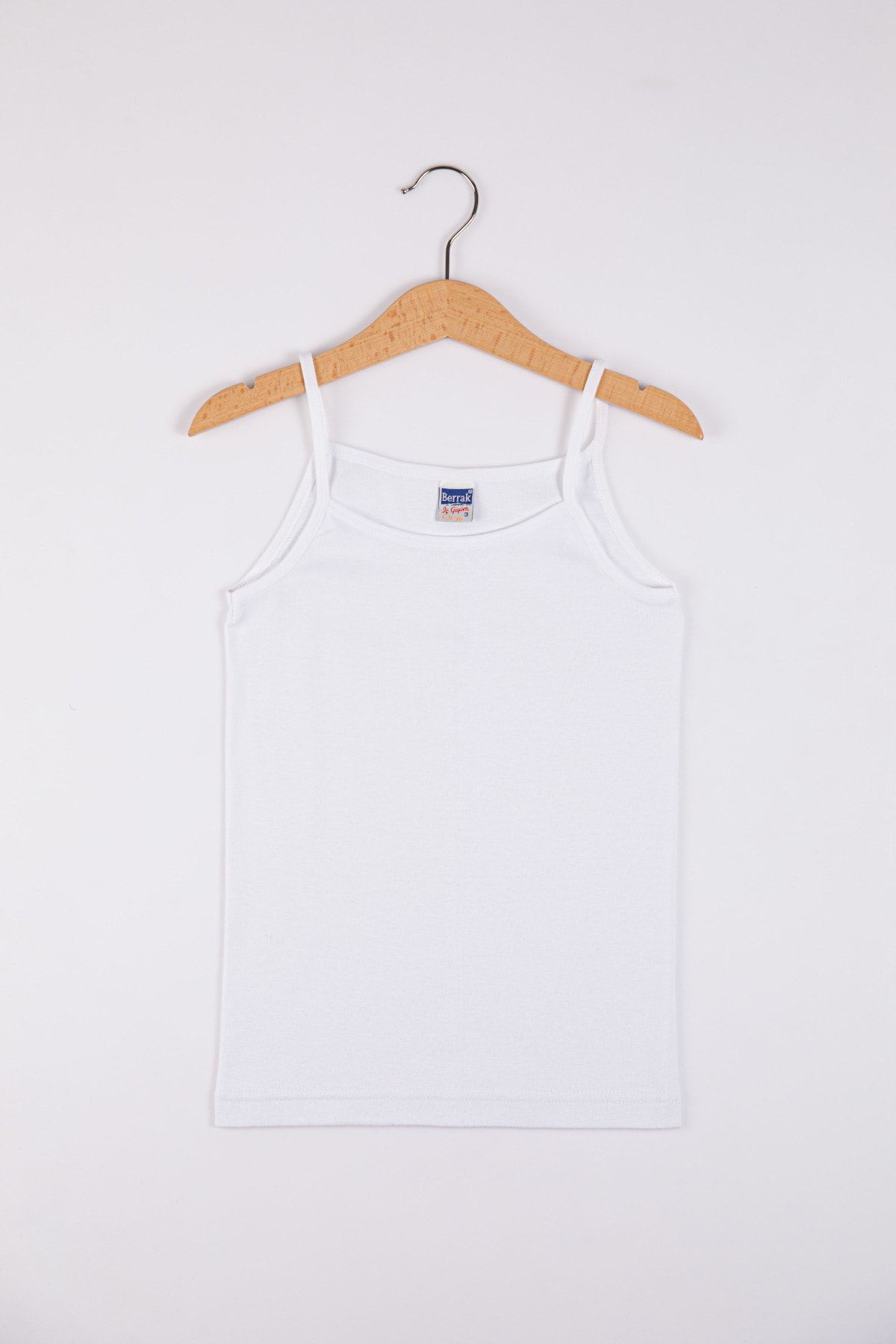 Berrak 2520 Tricot De Corp Pentru Fete Cu Frânghie Suspendat, Pachet De 8 Femeie - 4–5 years