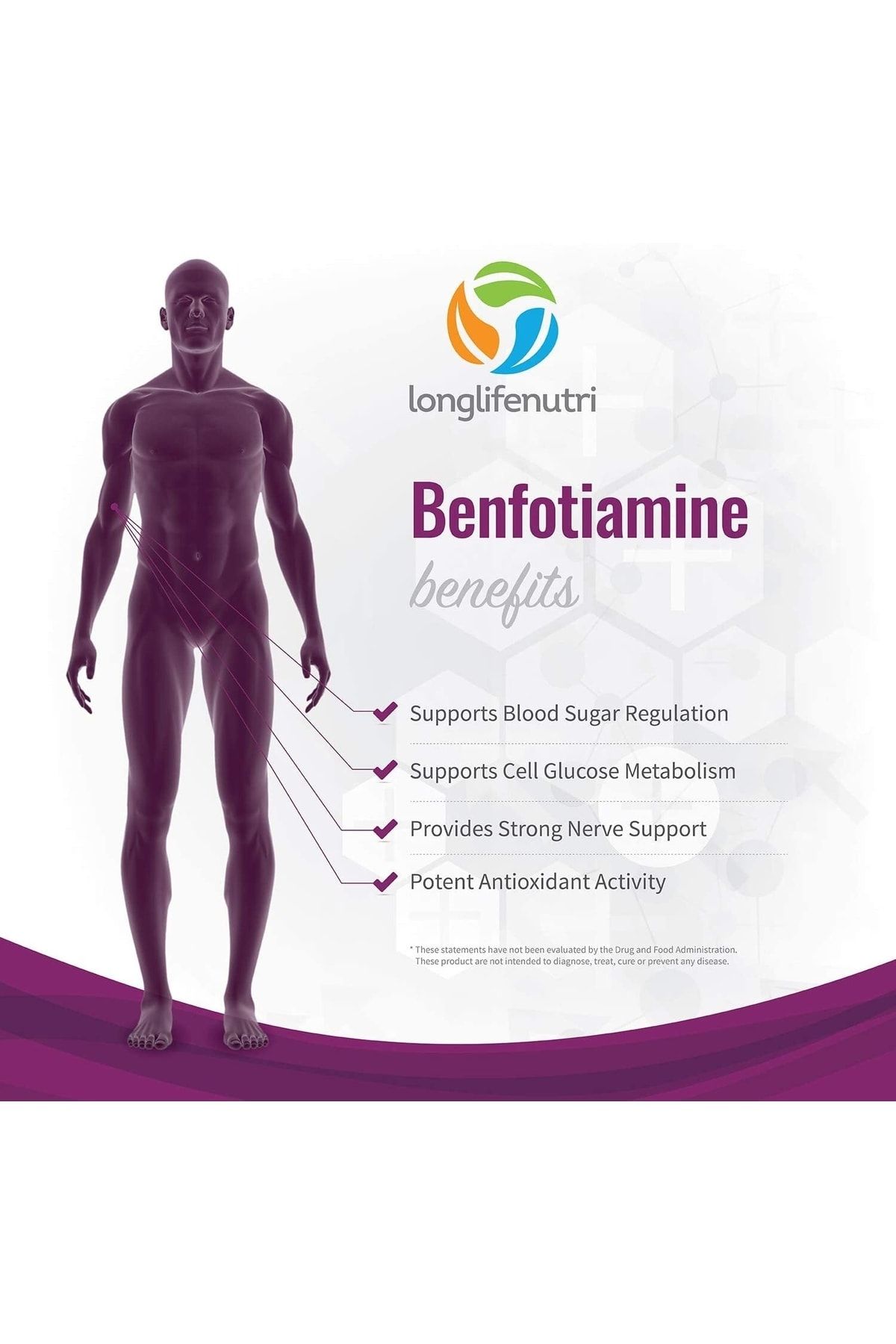 Doctor's Best-Benfotiamine 150 + Benfopure 150 Mg Vitamin B1 - L-leucine Glucose Metabolism Leucine 8
