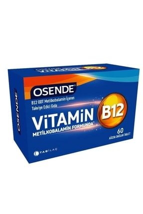 Osende Metilkobalamin B12 Vitamini 60 Tablet OSE0077