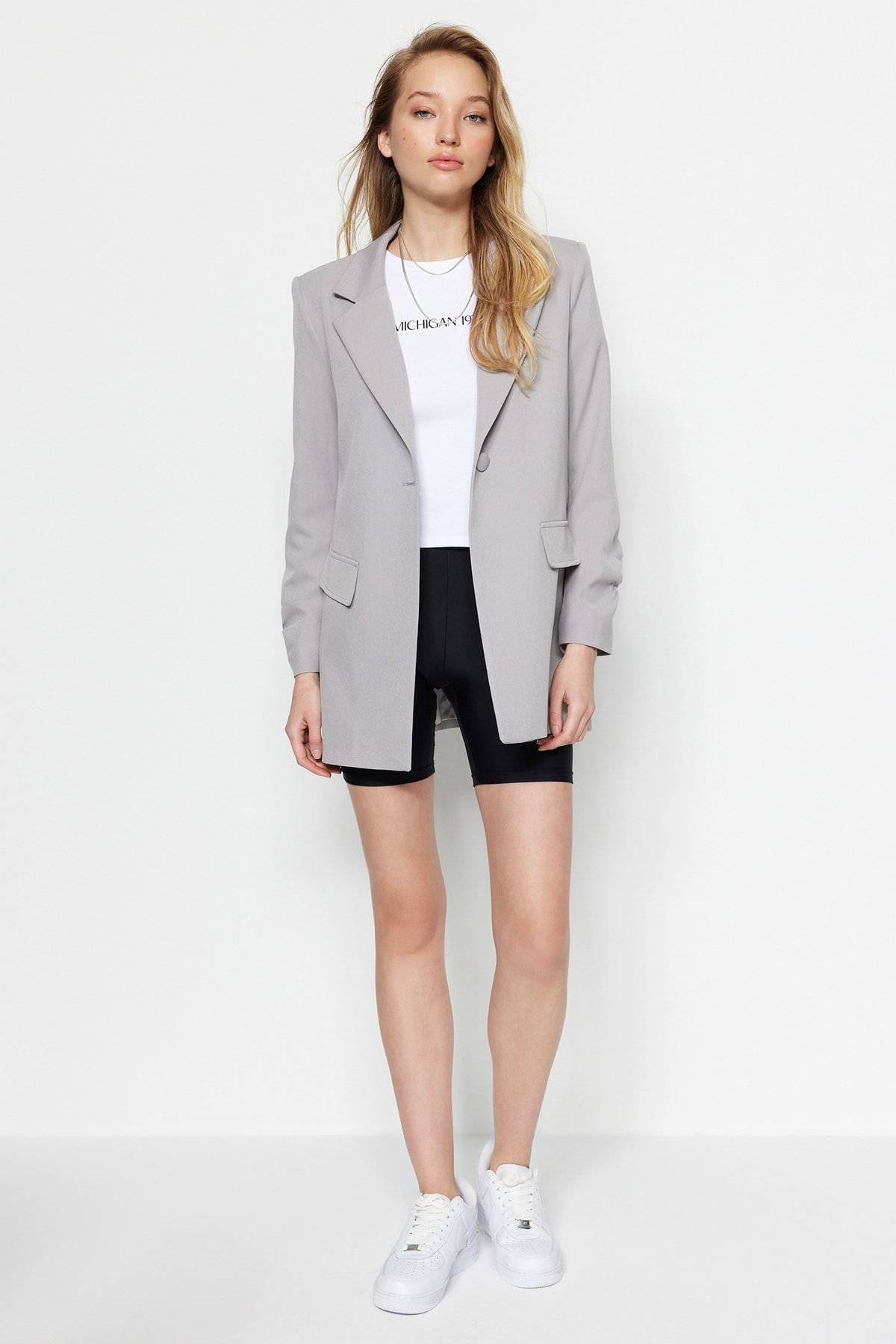 All saints top alva blazer