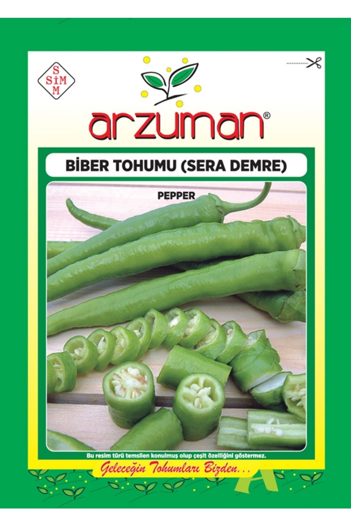 Pepper Seed - Greenhouse Demre Variety - (5 Gr)