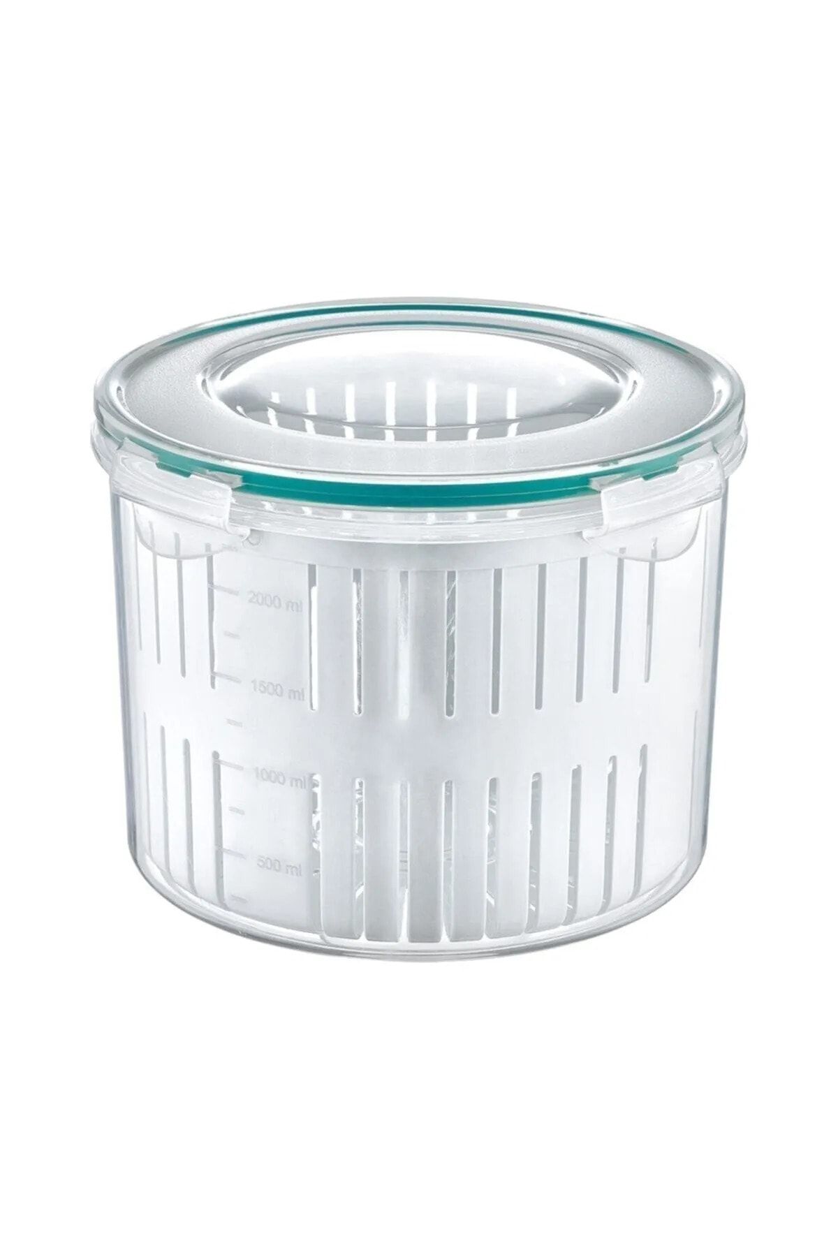 TEMMUZ HOME-1 Large Size Pickle Bowl with Strainer and Storage Container 2.5 Lt 1