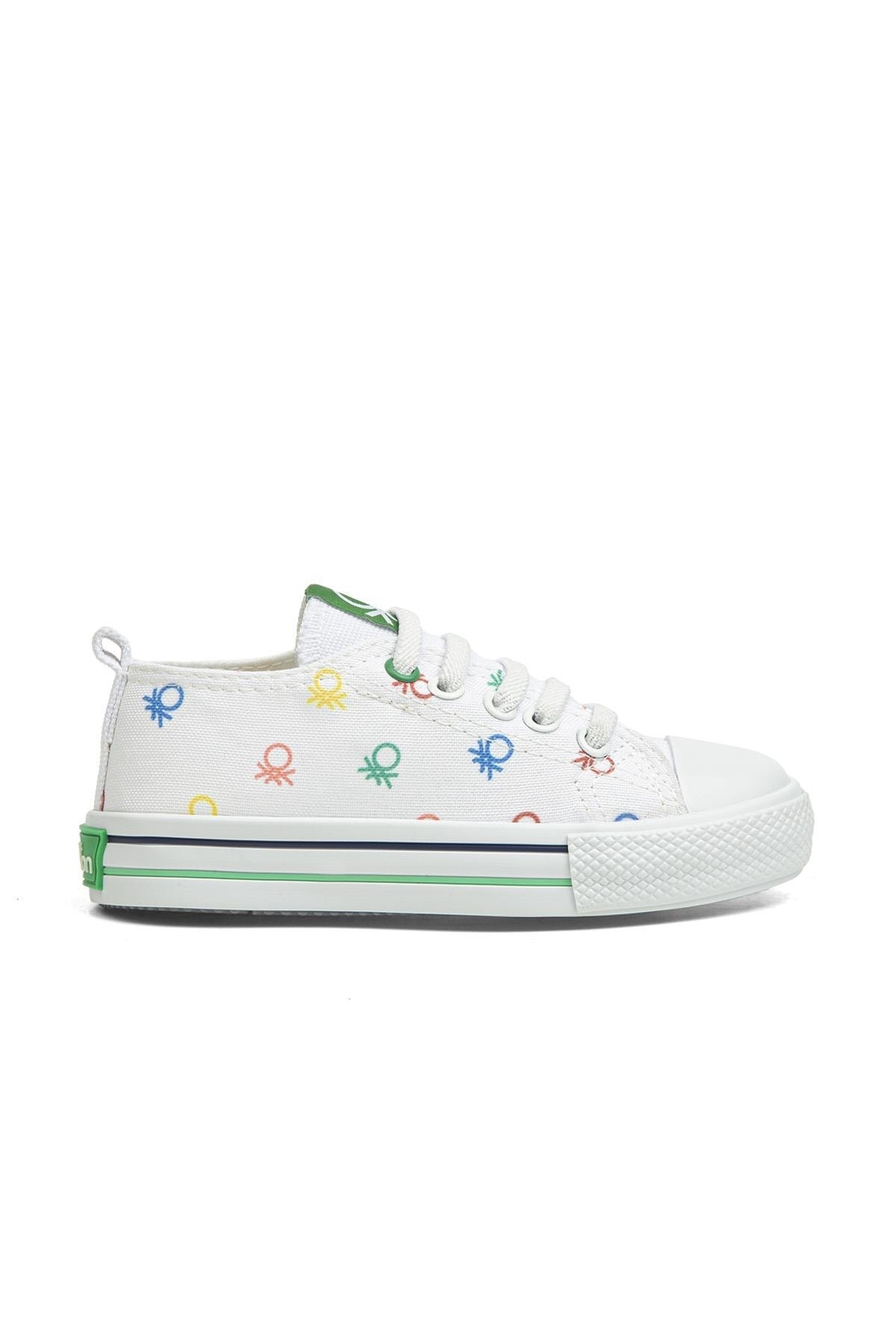 Benetton ® | Bn-30660 - 3394 Beyaz - Çocuk Spor Ayakkabı