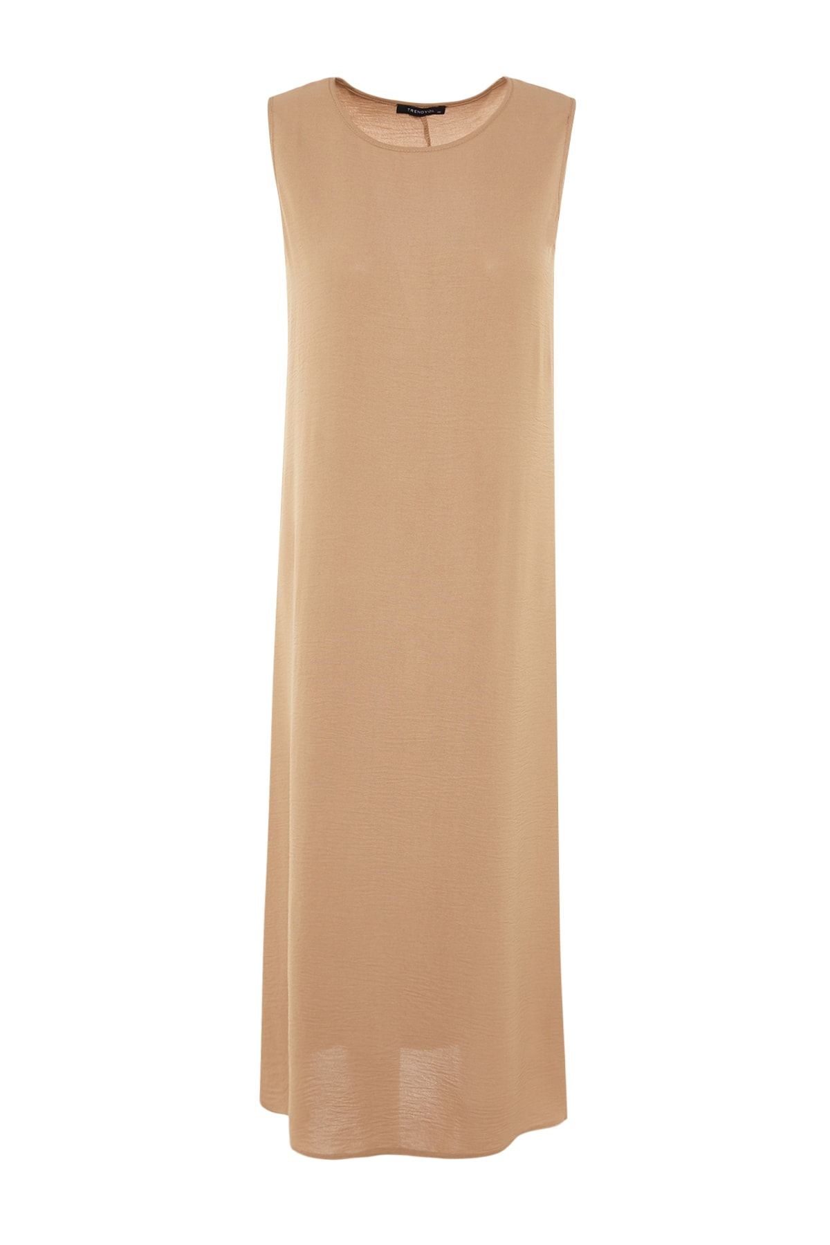 Trendyol Modest-Schwarz-Beige 2er-Pack Unterwäsche Aerobin Woven Lining Dress TCTSS23EB00146 14