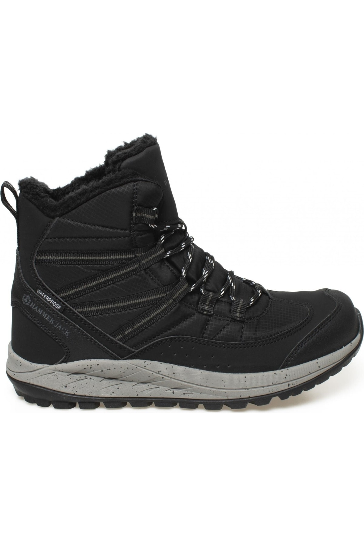 Hammer Jack 23070 Siyah Kadın Erkek WaterProof Unisex Kar Botu Su Geçirmez Outdoor Kışlık Postal Bot görsel 2