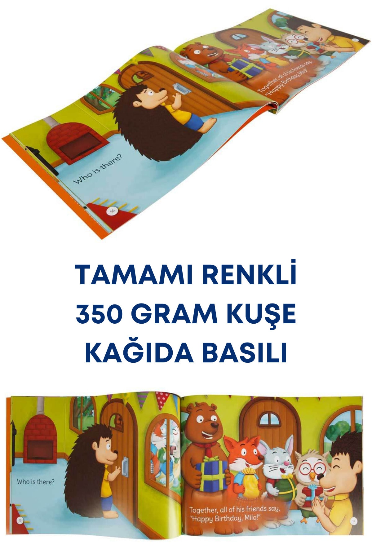 Limasollu Naci Öğretim Yayınları Ingilizce Hikaye Kitabı Seti Çocuklar Için 2'li Sesli Kitap fotoğrafı 5 (önizleme)