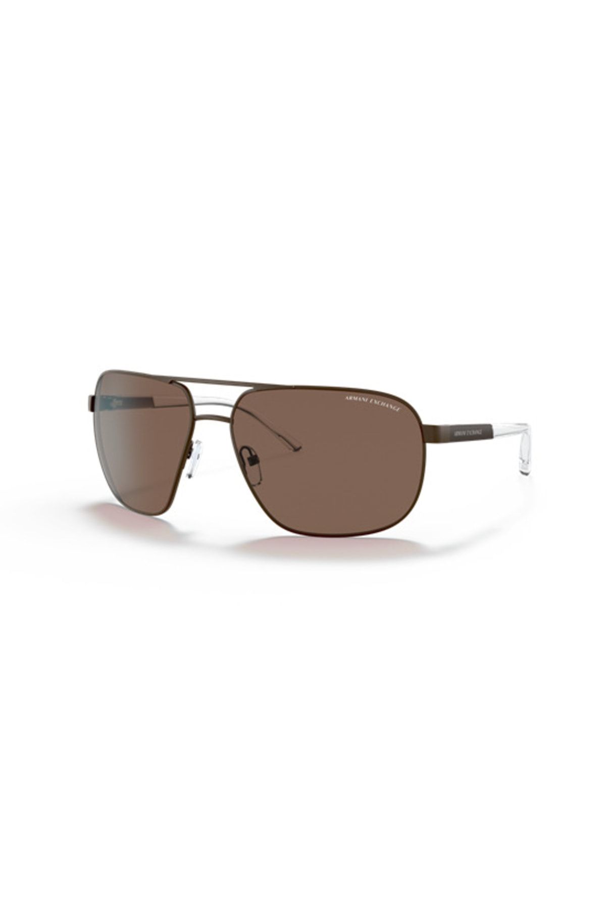 Armani Exchange Sunglasses Brown Oval Trendyol
