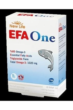 Newlife Efa One Omega 3 Balık Yağı 45 Kapsül 7640128140955