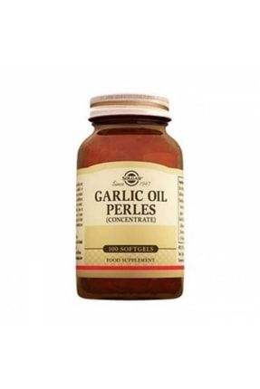 Garlic Oil Perles 100 Kapsül 5471