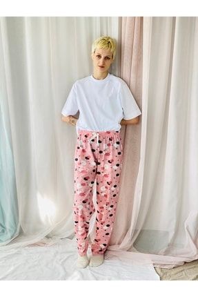 Ev Pijaması Kadın Pembe ONL008404