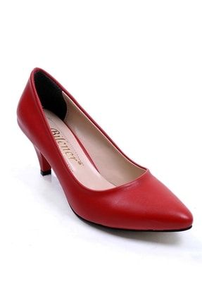 Kırmızı Kadın Topuklu Stiletto Ayakkabı 360.401 TXF84D697119360