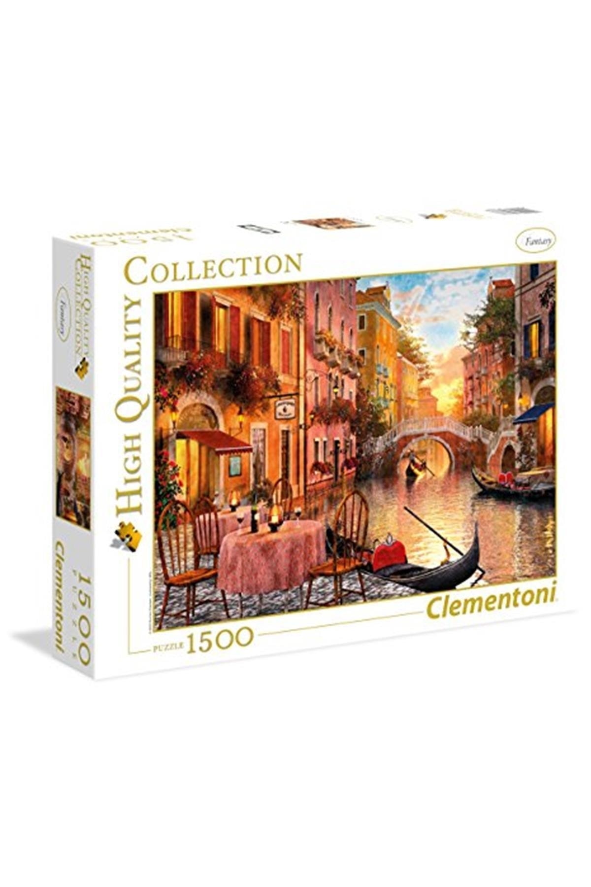 CLEMENTONI - 1500 Parça Klasik Puzzle - Venedik