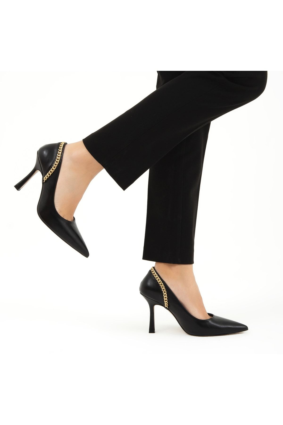 Tamer Tanca Kadın Vegan Stiletto Ayakkabı 908 011 Bn Ayk Sk22/23