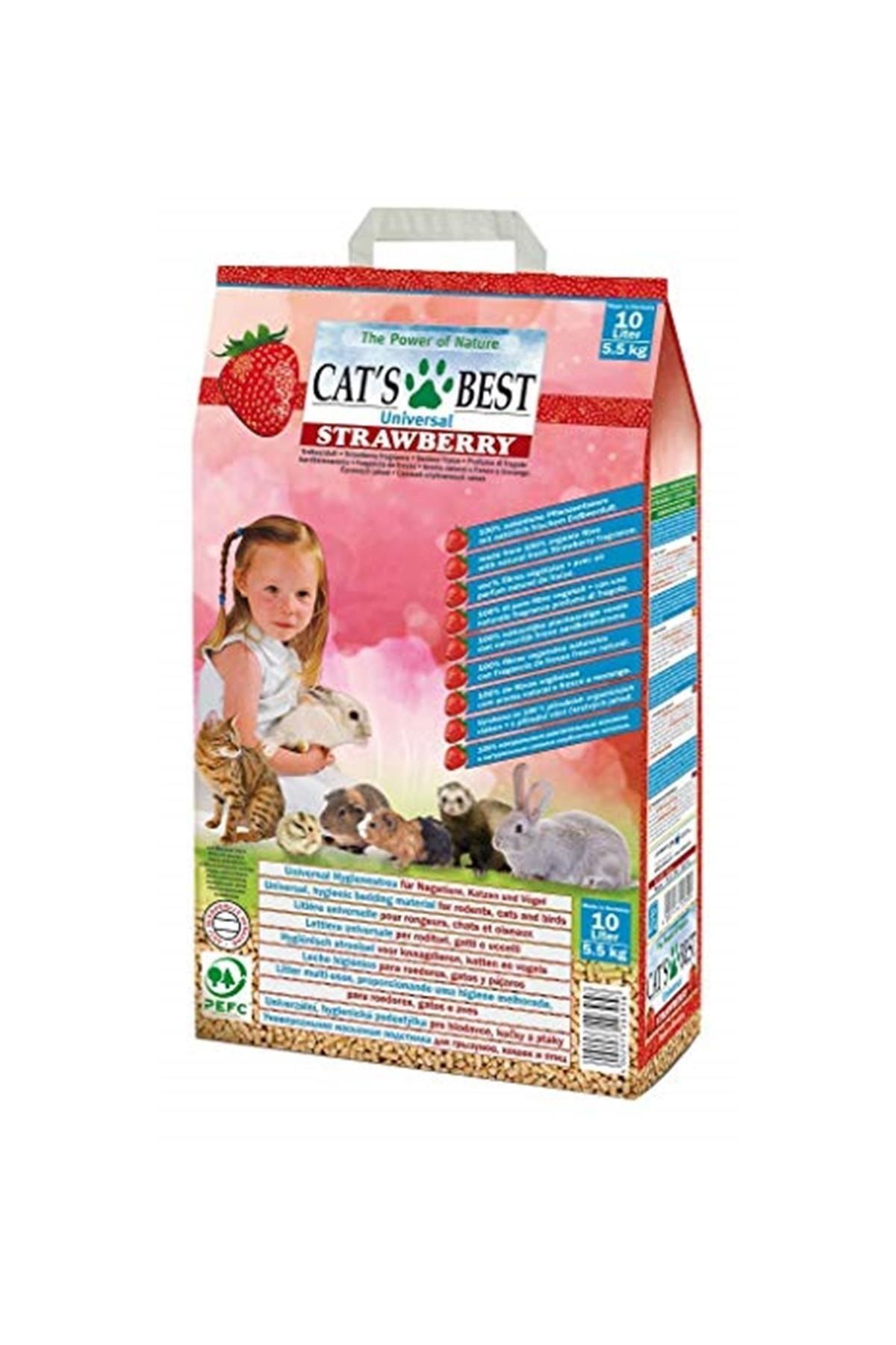 Cats Best Universal Çilekli 10 Lt, 5.50 Kg