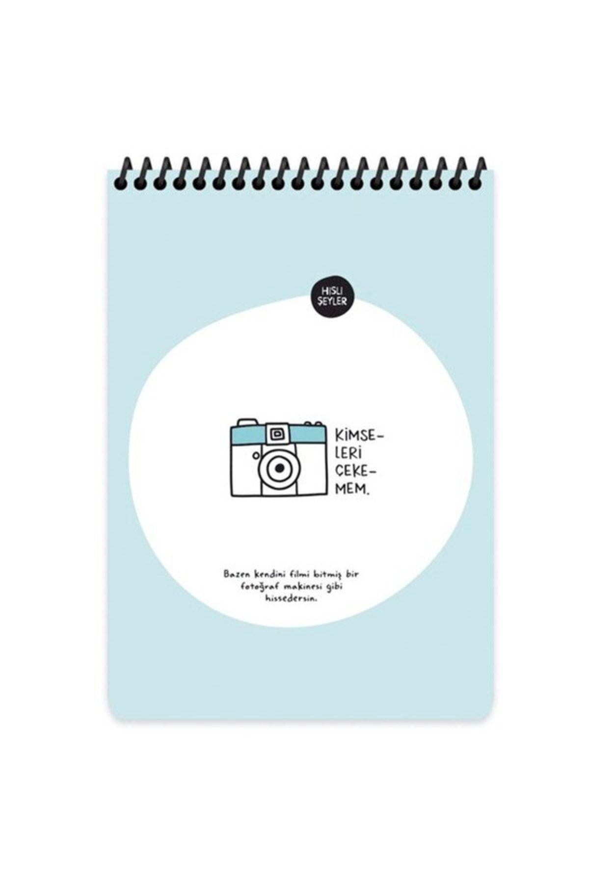 Hisli Şeyler-A5 80 Sheets Lined Notepad - I Can't Pull Anyone 1