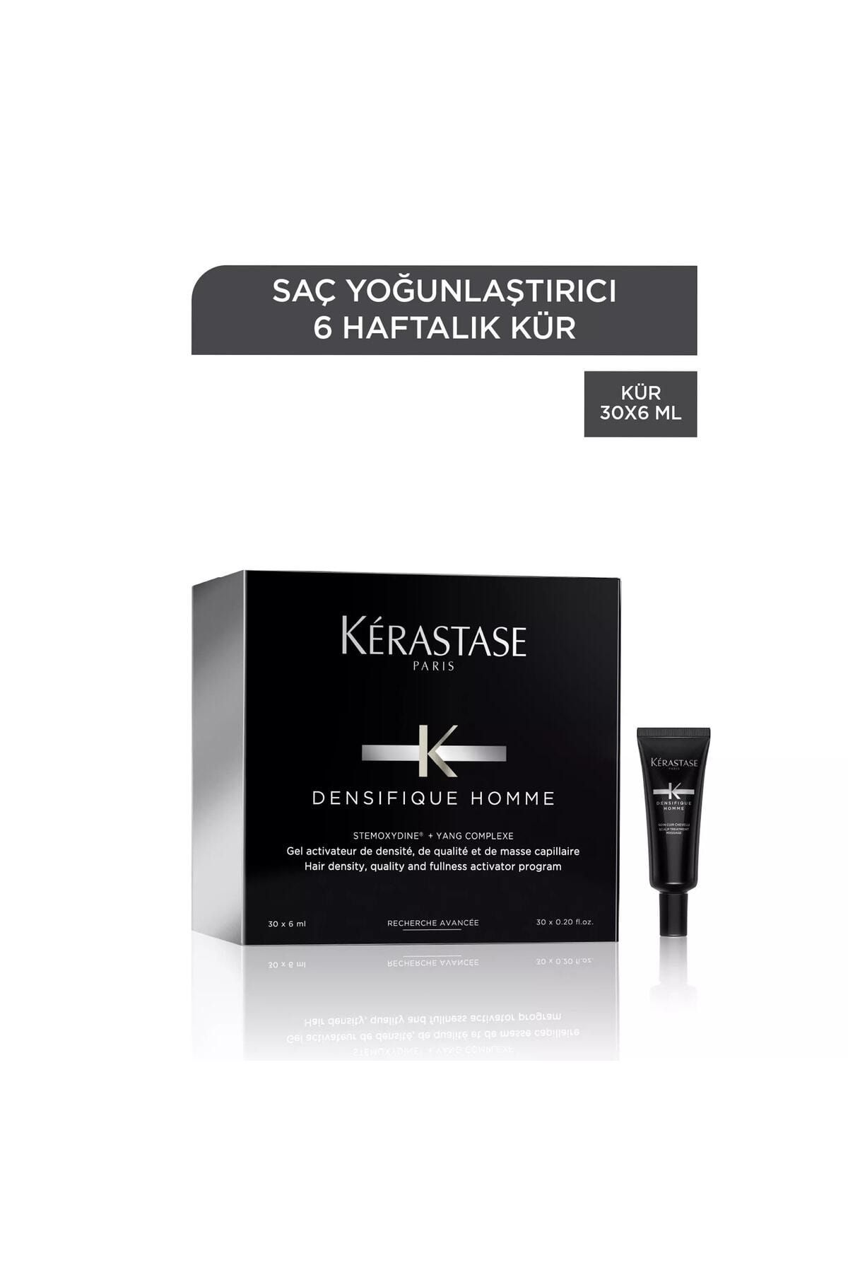 Densifique Cure Densifique Homme Hair Intensifying Care Cure 30 x 6 ml Kerastase