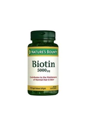 Biotin 5000 Mg 72 Kapsül 86994949490101