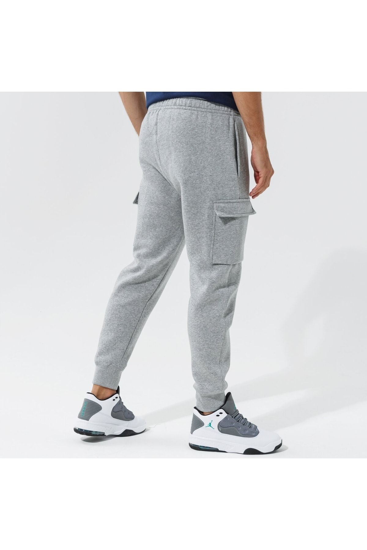 Nike Sportswear Club Fleece Pamuklu Gri Erkek Eşofman Altı NV9695