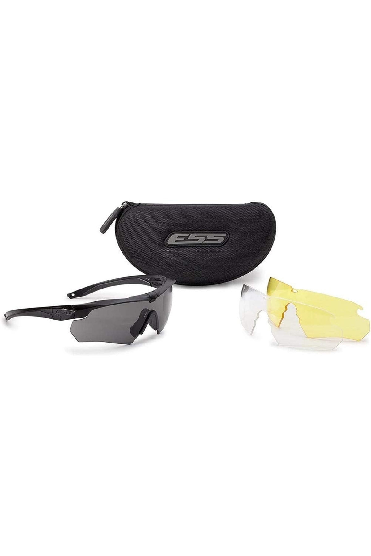 ESS Eyewear 314538-ssı Çapraz Seri Crossbow 3ls Kit-askeri Gözlük 3 Lens Balistik Ordu Güneş Gözlüğü