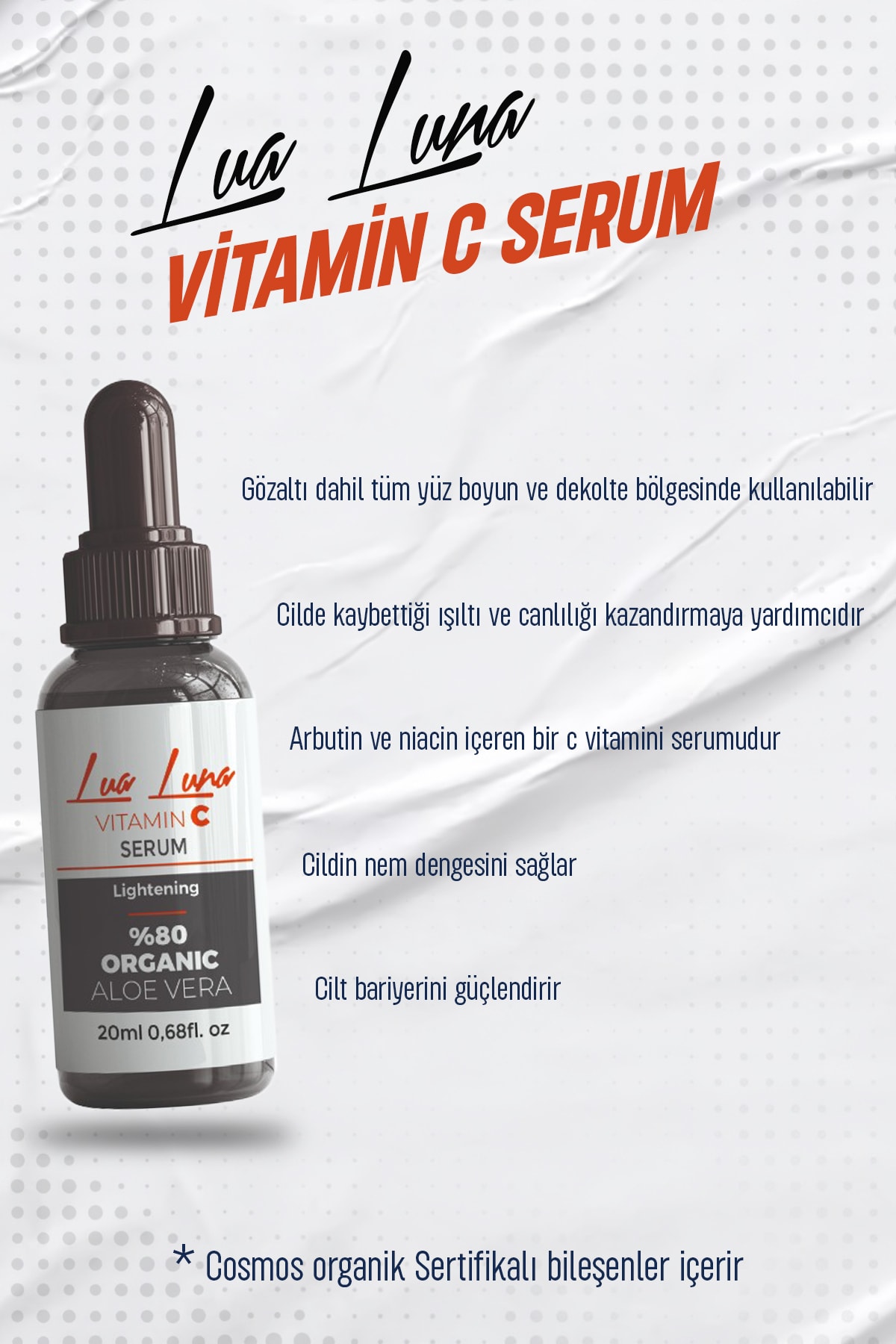 سرم پوست  LULUCVİT