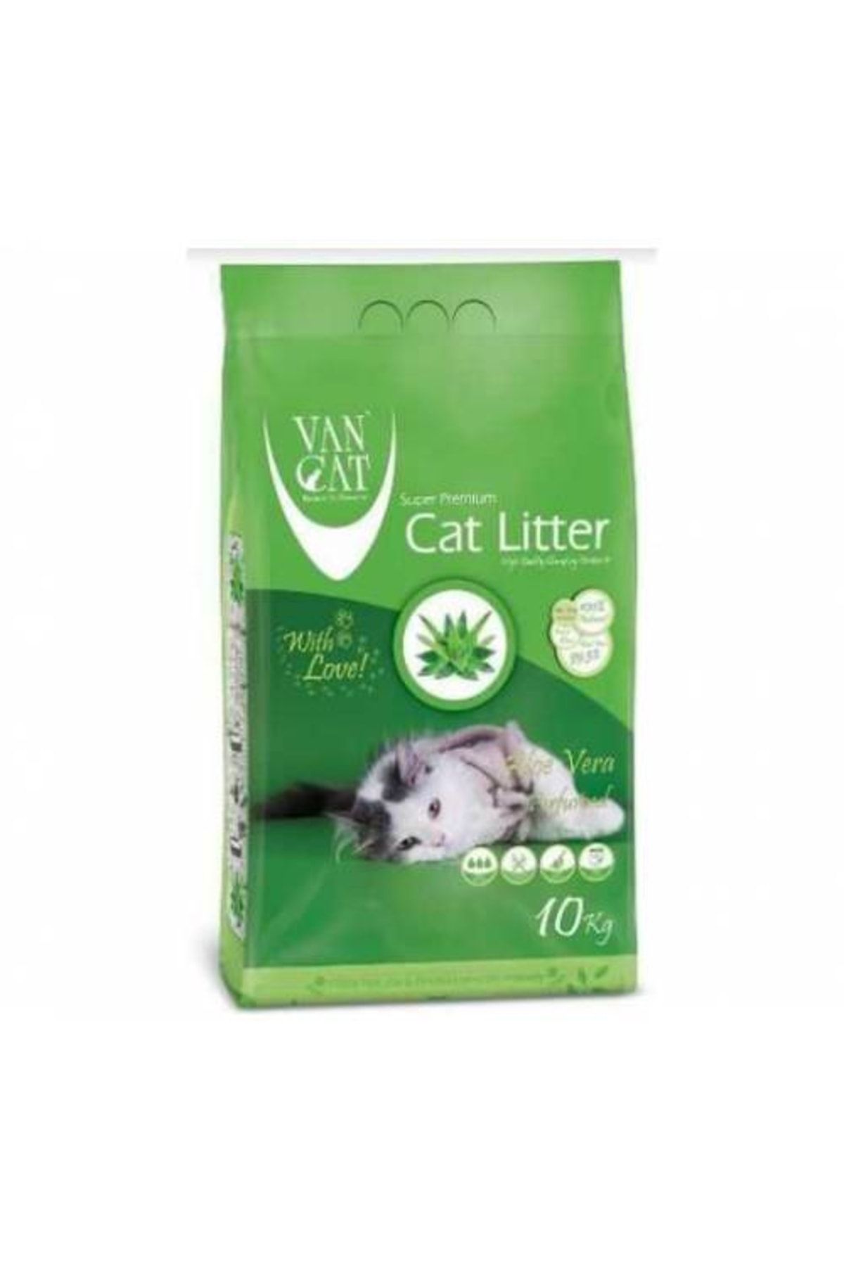 Vancat Aloe Vera Kokulu Ince Taneli Kedi Kumu 10 Kg