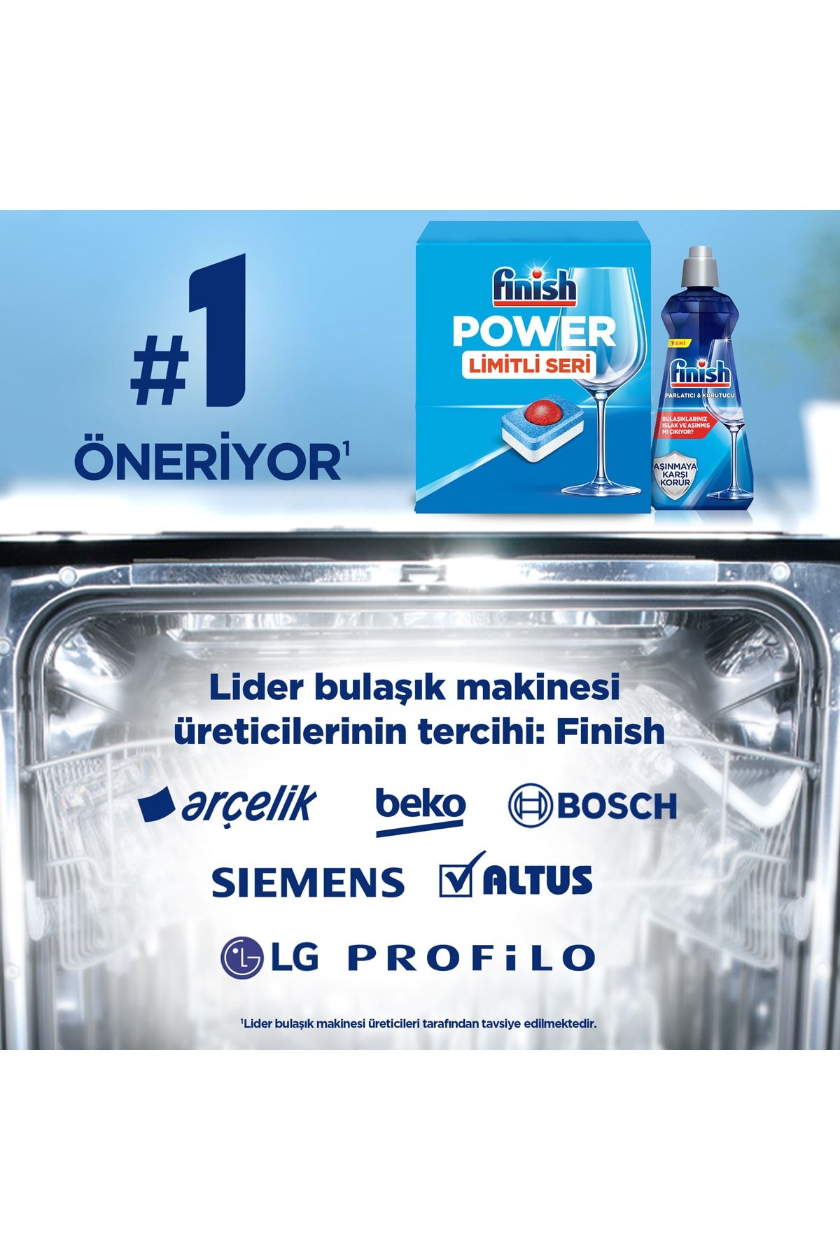 Finish Hepsi Bir Arada 140'lı Özel Seri Tablet Bulaşık Makinesi Deterjanı VB10161